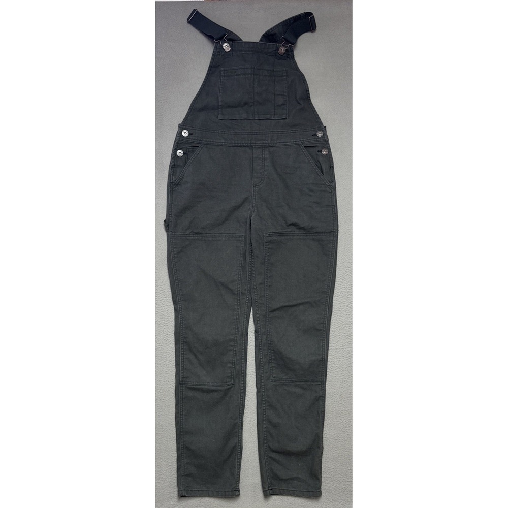 REI Co-op Trailsmith Womens 6 Bib Overalls Double Knee Canvas Workwear Gorpcore